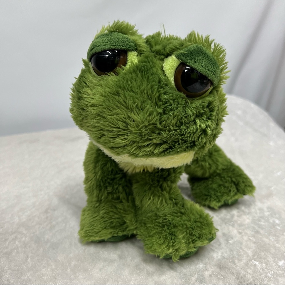 10” green Frog stuffed animal plush toy